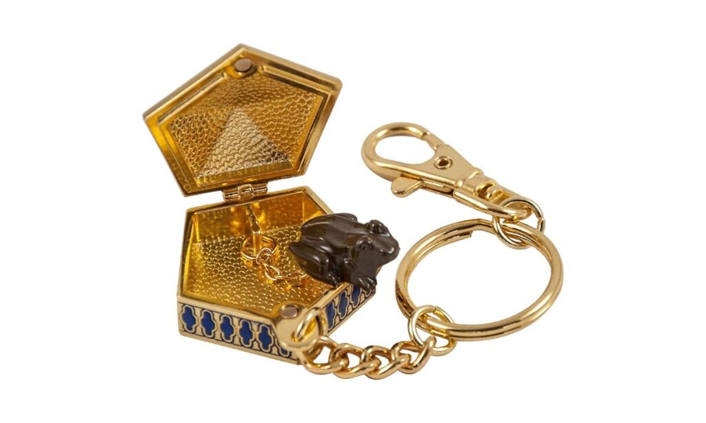 Chocolate frog Potter keychain made of premium metal