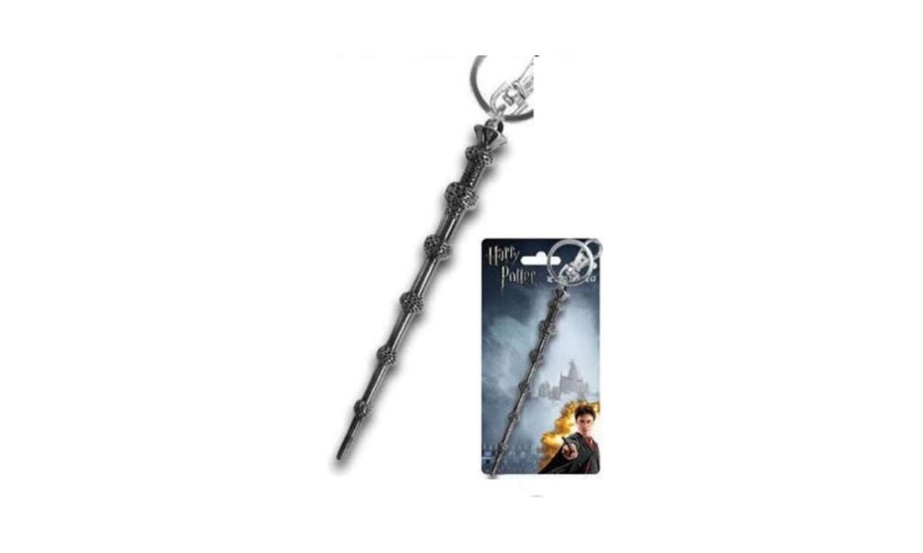 Dumbledore wand Gryffindor keychain