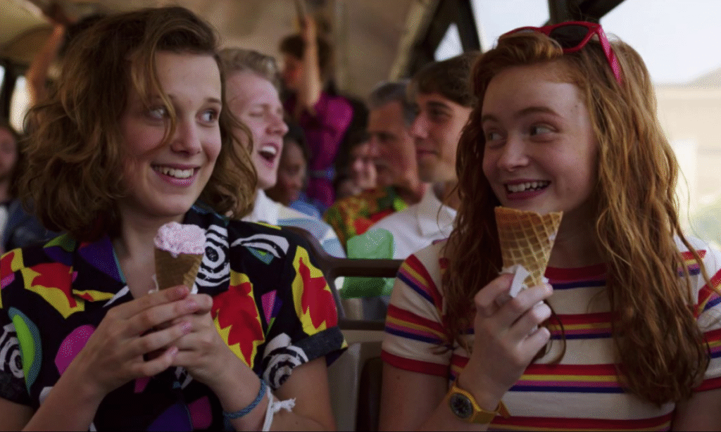 max and eleven stranger things